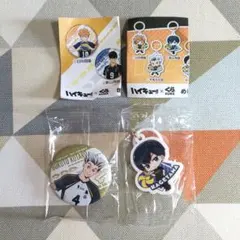 くら寿司×ハイキュー めじるしチャーム 缶バッジ セット