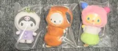 サンリオキャラクターズ ちびっともキーホルダー 和菓子シリーズ 3種まとめ売り