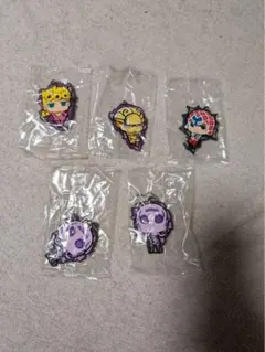 ジョジョ　ラバーマスコット　04ガチャ￼ ジョバーナ　G・E　ミスタ　M・Ｂ