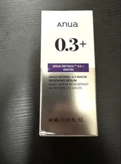 【新品未使用】anua 0.3+ レチノール美容液 30mL