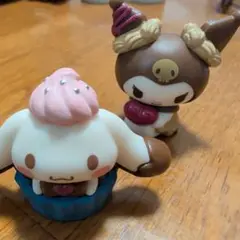 サンリオ カップケーキ型フィギュア