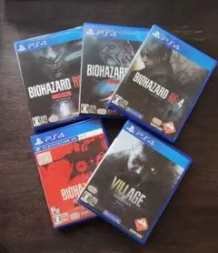 PS4 バイオハザード Z Version 5点セット（RE2,3,4/7/8）