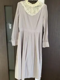 ロングワンピース　レース