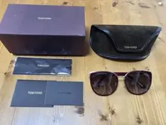 売り切りセール最終値下げ⭐︎TOM FORD サングラスケース付き　TF430-F 売り切りセール最終値下げ⭐︎TOM FORD サングラスケース付き