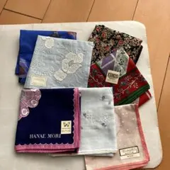 ブランド含むハンカチ7点
