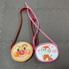 アンパンマン ドキンちゃん ショルダーバッグ　2点セット