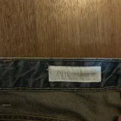 ZARA ライトブルー ワイドレッグデニム
