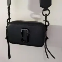 MARC JACOBS スナップショットブラック　黒　DTM