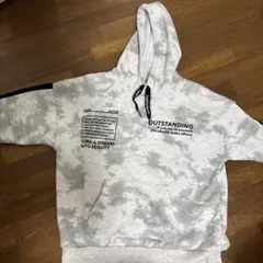 タイダイ柄 フード付きパーカー