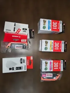 Canon PIXUS 純正インク 300 301 5色セット - メルカリ