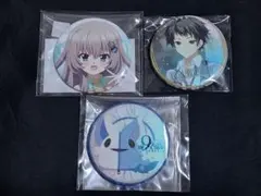 9-nine- くじコレ チャイナ水着 カフェ 缶バッジ 九條都 新海翔 ソフィのサムネイル