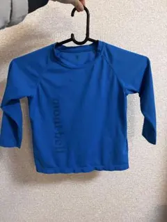 mont-bell 青 長袖カットソー　クールライト素材