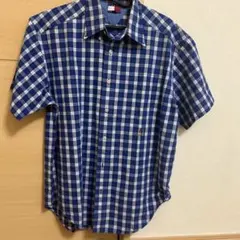 上*ダ様 TOMMY HILFIGER 半袖シャツ チェック柄