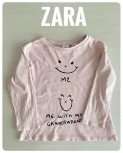 【ZARA】　　長袖カットソー　ロンT