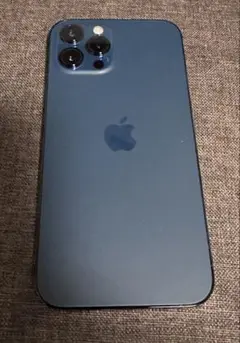 バッテリ93% Apple iPhone 12promax 256GB ブルー