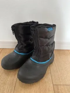 IGNIO スノーブーツ ブラック/ブルー　21cm