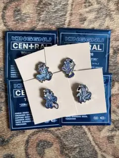 King Gnu CENTRAL TOUR ピンバッジ 4種セットのサムネイル