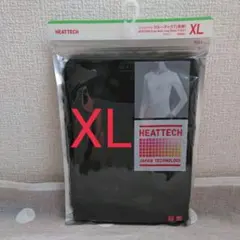 ユニクロヒートテック　クルーネックT（長袖）XLサイズ　 黒　１枚　t6y