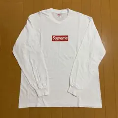 Supreme Box Logo L/S Tee ホワイト M 20awのサムネイル