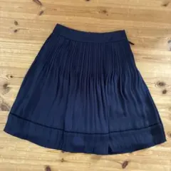 膝丈スカート プリーツ