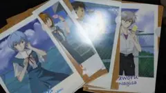 非売品　エヴァンゲリオン　アニメ　クリアファイル　4枚セット