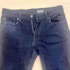 UNIQLO スリムフィットデニムパンツ ダークブルー