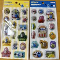 【正規品】パペットスンスン ポップデコパーティー 立体 わたあめカプセルシール