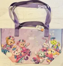 香港ディズニーランド　ショッピングバッグ　ショッパー　ダッフィー＆フレンズ