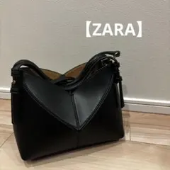 新品】ZARA編み上げトートバッグ(Z-8) - メルカリ