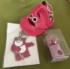 トイストーリー　ロッツォ キーホルダー　マスコット　ポーチ 消しゴム
