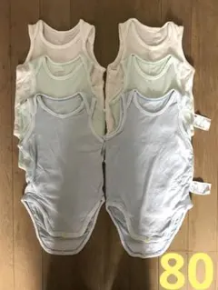 ユニクロ　エアリズム インナー ロンパース 80