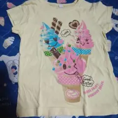 アイスクリーム黄色110Tシャツ