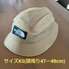 THE NORTH FACE ベージュ バケットハット　 KS(47〜49cm)