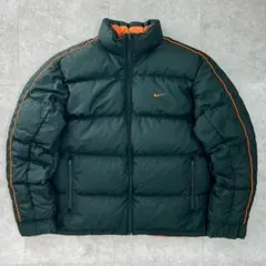NIKE ナイキ　リバーシブル　ダウンジャケット　中綿　L 00s オレンジ