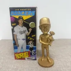 金色　大谷翔平　デコピン　バブルヘッド　来場者限定　スタジアム配布　ドジャース