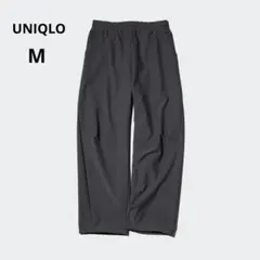 ユニクロ　ジャージーカーブパンツ　M ブラック