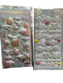 3D立体シール シナモロール 2シートセット