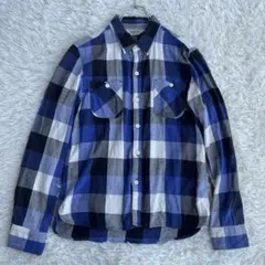 美品✨ 70s 80 復刻タグ ファイブブラザーブロックチェック ネルシャツ