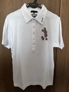 ミッキーマウス ポロシャツ ホワイト