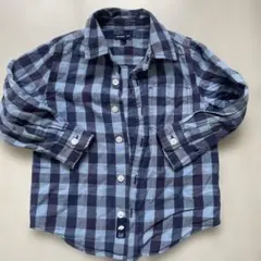 babyGap 長袖シャツ 110 チェックシャツ