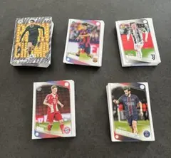 サッカー選手トレーディングカードセット