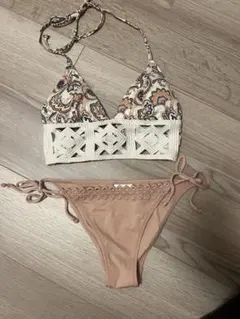 ペイズリー柄セパレート水着