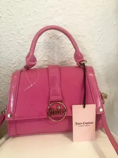 新品＊正規品 Juicy Couture ショルダーバッグ キルティング 赤 - メルカリ