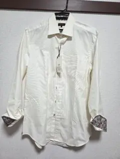 【★新品未使用★タグ付き】　ポールスミス コットン　長袖　シャツ　花柄　L