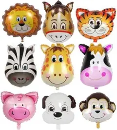 動物 バルーンセット アルミ 風船 誕生日 パーティー 装飾 飾り アニマル
