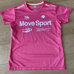 DESCENTE Move Sport Tシャツ Mサイズ ピンク