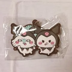 ちいかわ×サンリオキャラクターズ なかよしラバーマスコット モモンガ・クロミ