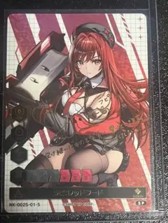 nikke duel encounter　4th　 SPサイン　レッドフード NIKKE DUEL ENCOUNTER箔押しサインカード ラピ:レッドフード - メルカリ