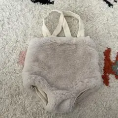 ミミプポン　ロンパース　モコモコ　ふわふわのサムネイル