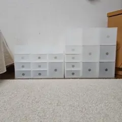 無印良品 ポリプロピレン小物収納ボックス 3段　６段　5点セット